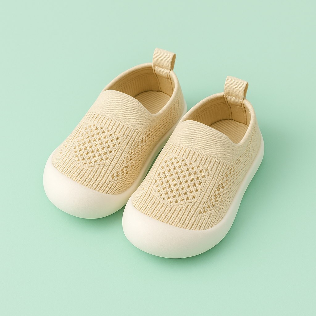 BabyLab Fresh Vibes Beige - Scarpine Antiscivolo