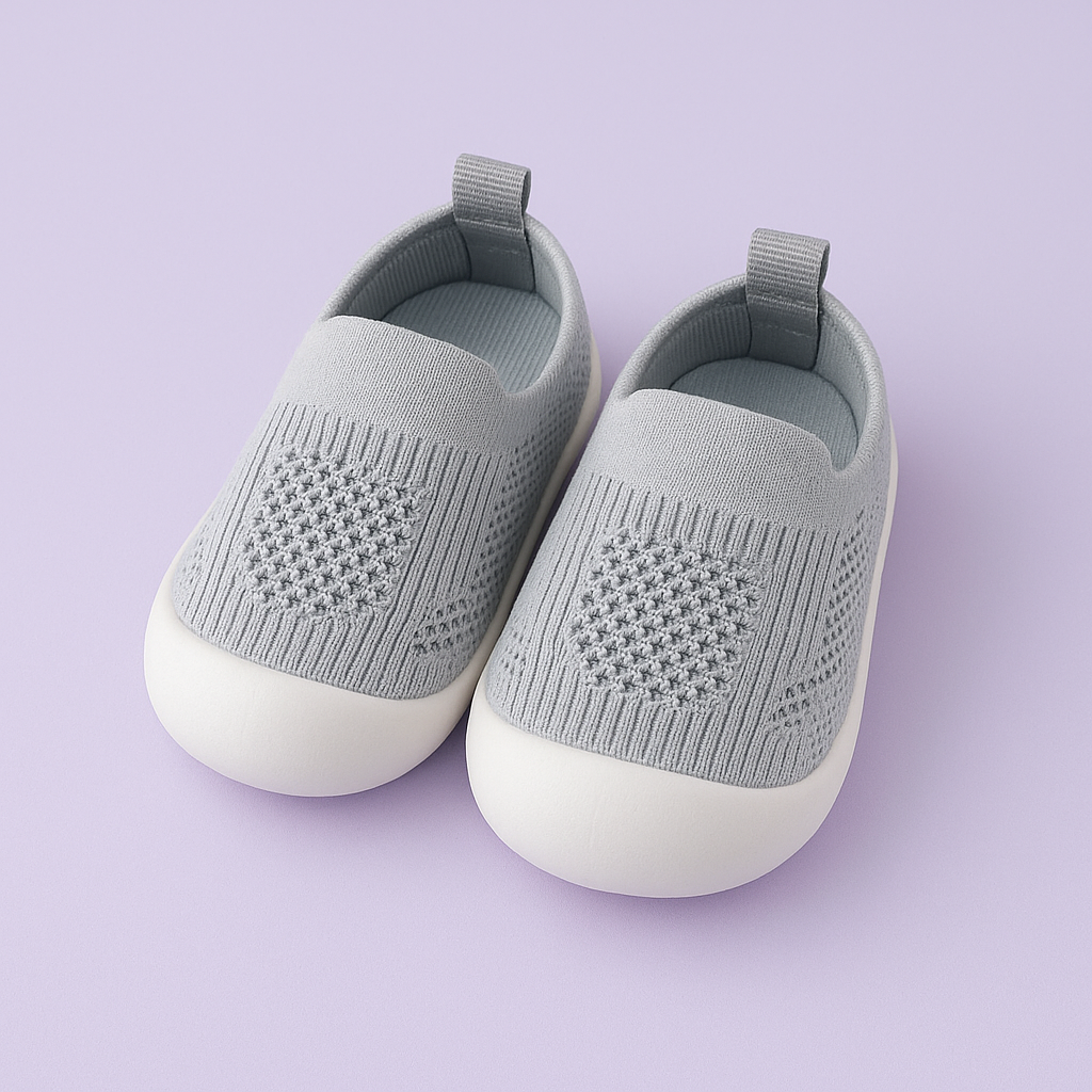 BabyLab Fresh Vibes Grigie - Scarpine Antiscivolo