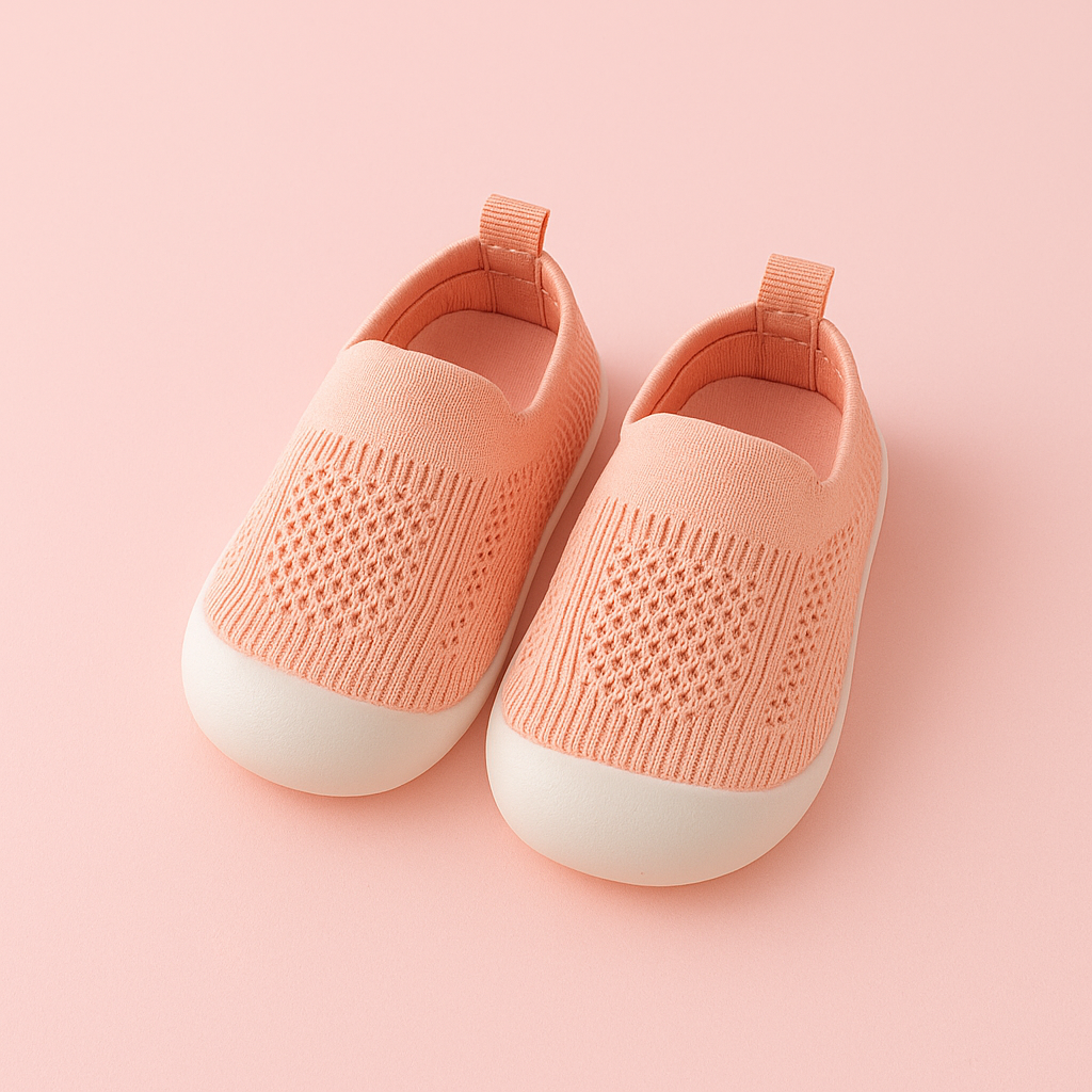 BabyLab Fresh Vibes Rosa Salmone - Scarpine Antiscivolo
